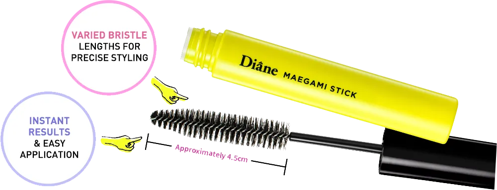 VARIED BRISTLE LENGTHS FOR PRECISE STYLING | INSTANT RESULTS & EASY APPLICATION!